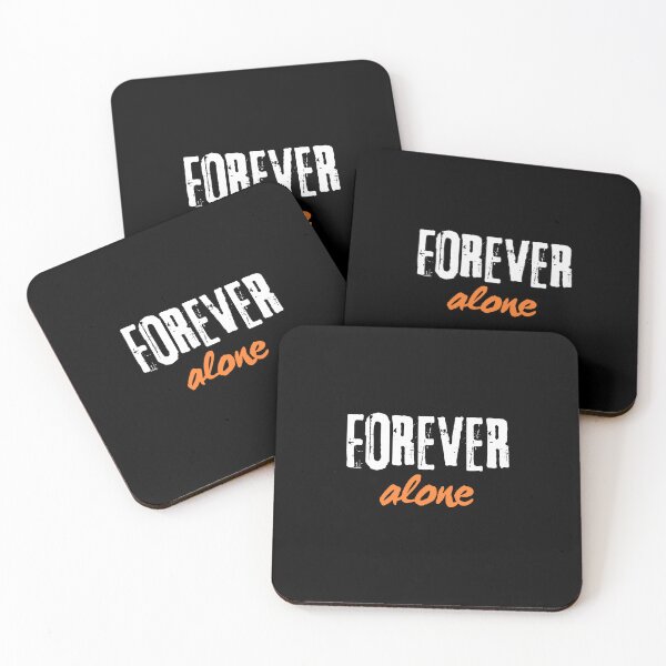 Item preview, Forever Alone Aesthetic Typography Design designed and sold by Mr besho.