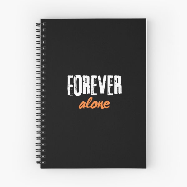 Item preview, Forever Alone Aesthetic Typography Design designed and sold by Mr besho.