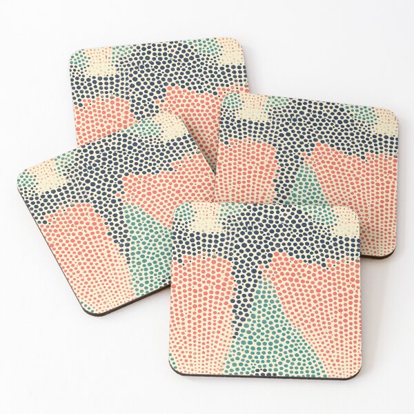 Item preview, Pastel Terrazzo Stone Mosaic Dot Art designed and sold by Piotrek0001.