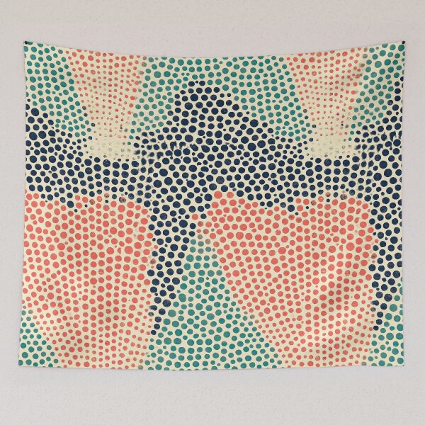 Item preview, Pastel Terrazzo Stone Mosaic Dot Art designed and sold by Piotrek0001.