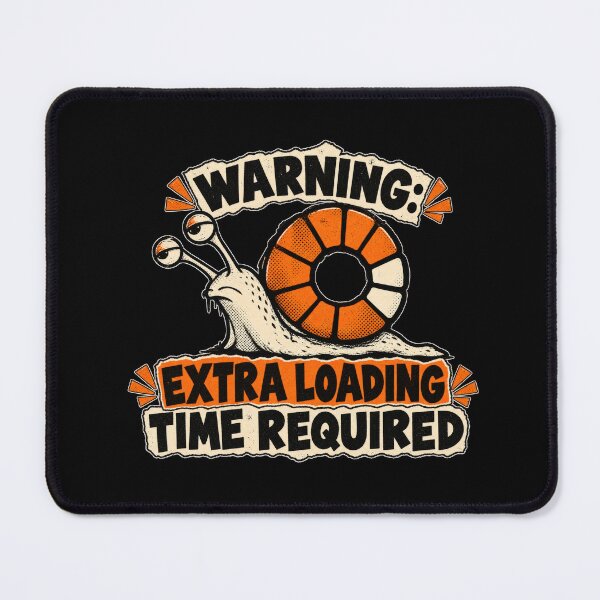 Item preview, Warning: Extra Loading Time Required – Punk Snail designed and sold by MadeWithMS.