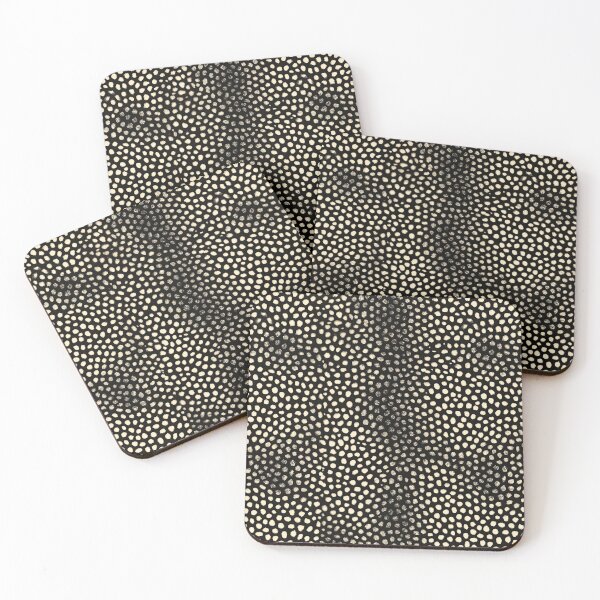 Item preview, Midnight Black with Gold Stipple Stars designed and sold by Piotrek0001.