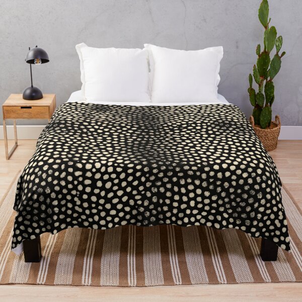 Item preview, Midnight Black with Gold Stipple Stars designed and sold by Piotrek0001.