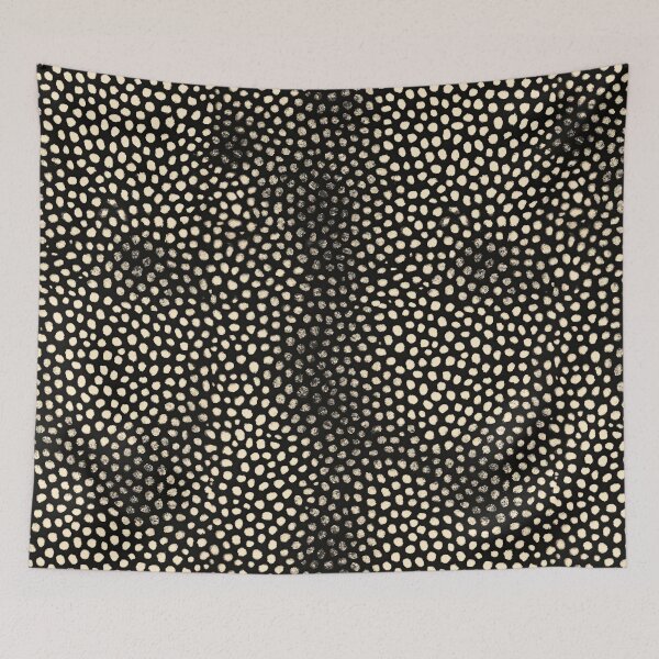 Item preview, Midnight Black with Gold Stipple Stars designed and sold by Piotrek0001.