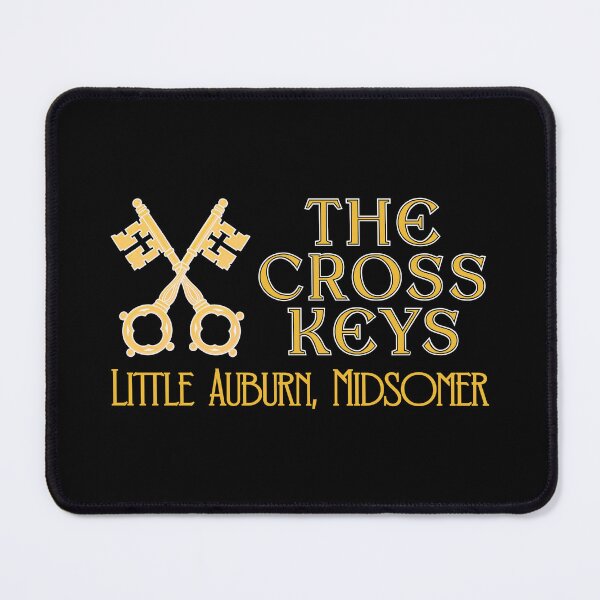 Item preview, The CROSS KEYS Pub II (on Black) designed and sold by PawsitiveMum3.