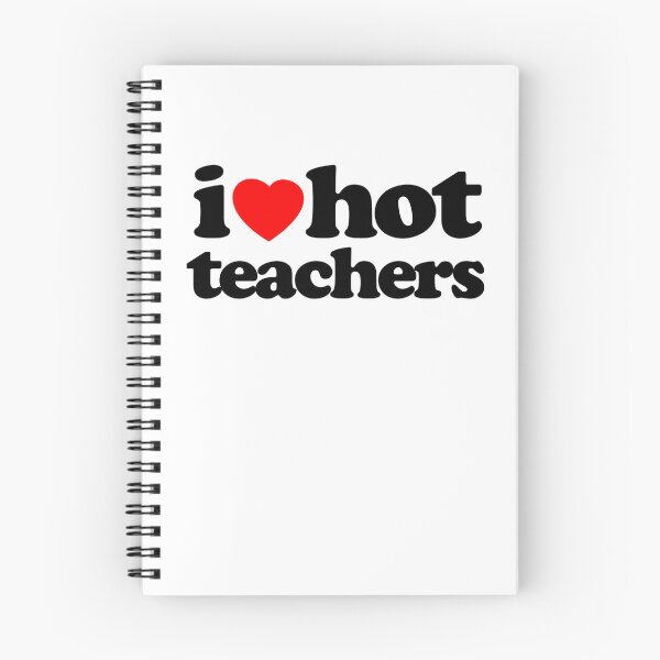 Item preview, I Love Hot Teachers STEM Geek Graphic designed and sold by MathWare MathClips.