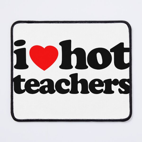 Item preview, I Love Hot Teachers STEM Geek Graphic designed and sold by MathWare MathClips.