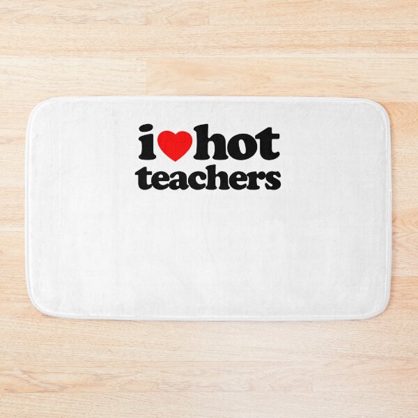 Item preview, I Love Hot Teachers STEM Geek Graphic designed and sold by MathWare MathClips.