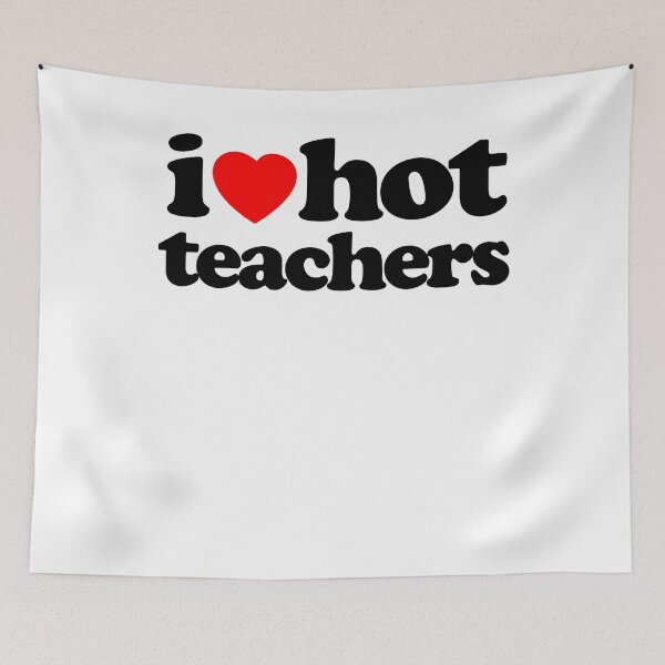 Item preview, I Love Hot Teachers STEM Geek Graphic designed and sold by MathWare MathClips.