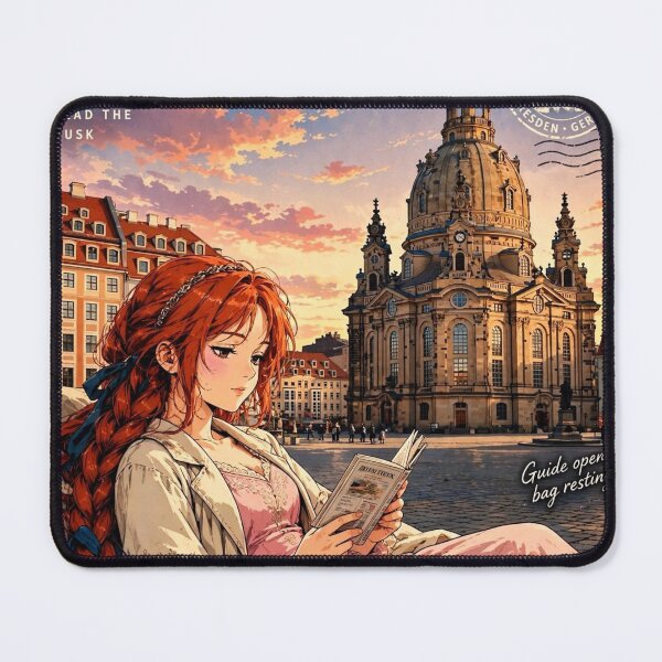Item preview, Germany — Frauenkirche Dresden — A Relaxed Golden-Hour Escape in Historic Dresden designed and sold by DibujandoPorfa.