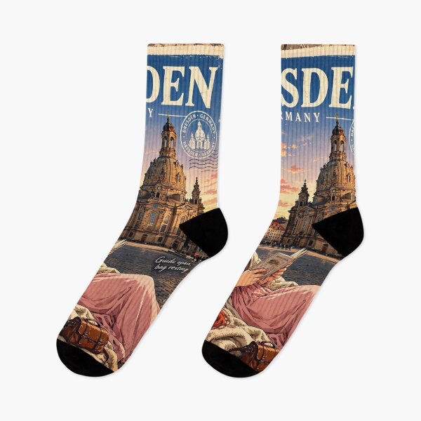 Item preview, Germany — Frauenkirche Dresden — A Relaxed Golden-Hour Escape in Historic Dresden designed and sold by DibujandoPorfa.