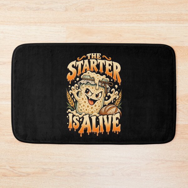 Item preview, The Starter Is Alive - Funny Sourdough Starter Humor designed and sold by MOTIFOLK.