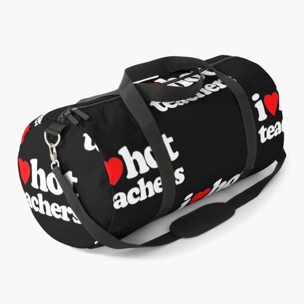 Item preview, I Love Hot Teachers STEM Geek Graphic White Text designed and sold by MathWare MathClips.