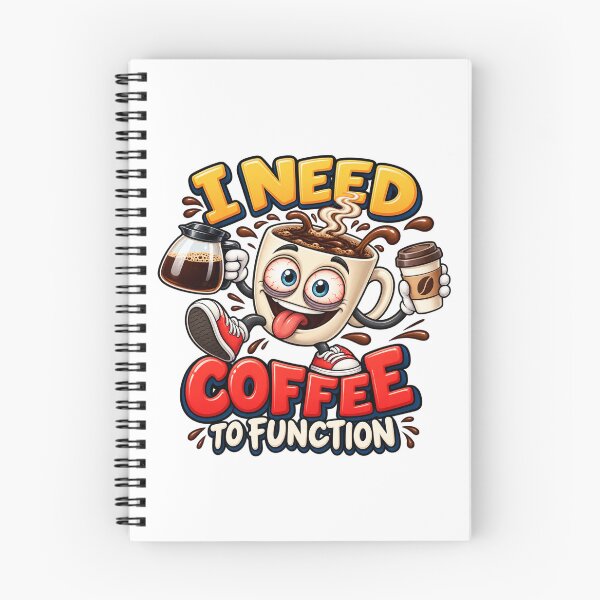 Item preview, I Need Coffee to Function – Funny Coffee Mug Cartoon designed and sold by SmilefromAlex.