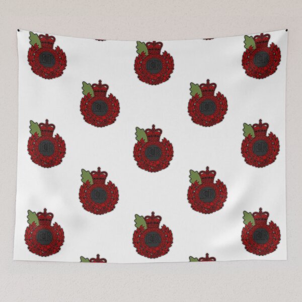 Item preview, Royal Engineers Poppy Cap Badge designed and sold by Auburn-Art.