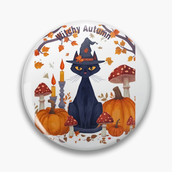 Item preview, The Witch's Cat designed and sold by unadeara.