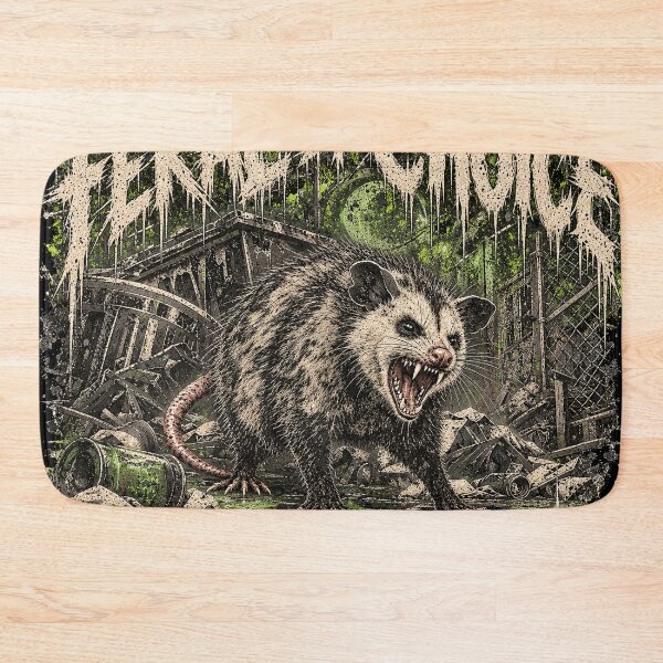 Item preview, Feral by Choice – Funny Possum Graphic Tee designed and sold by NightshiftDesign.