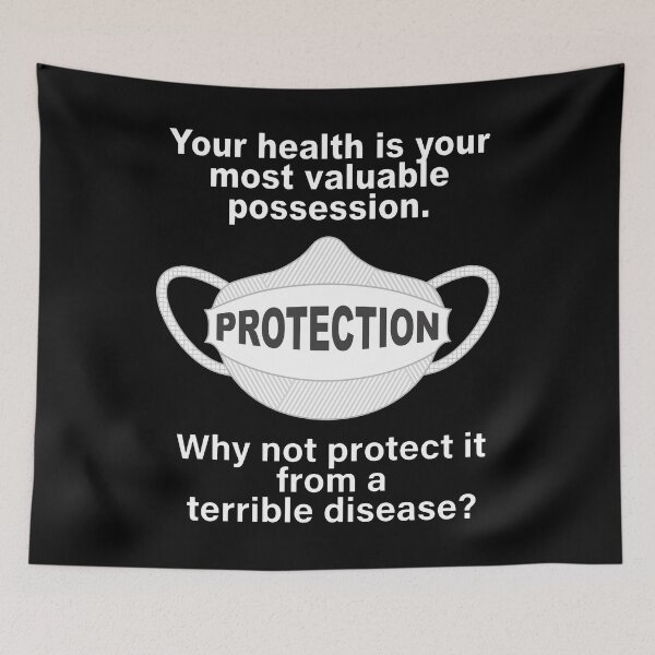 Item preview, Protection Your Health Is Your Most Valuable Possession Why Not Protect It From A Terrible Disease designed and sold by ArtSantosv.