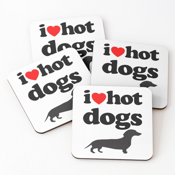 Item preview, I Love Dachshund Dogs Wiener Dog Silhouette Graphic designed and sold by MathWare MathClips.