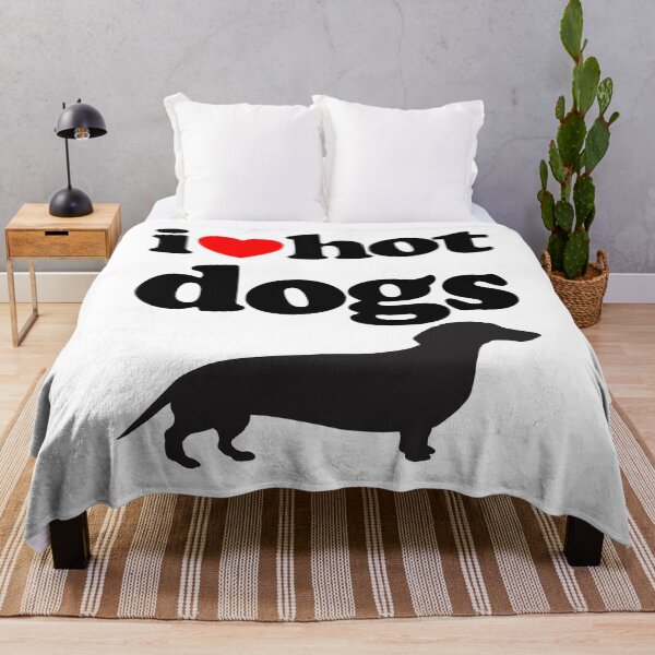Item preview, I Love Dachshund Dogs Wiener Dog Silhouette Graphic designed and sold by MathWare MathClips.