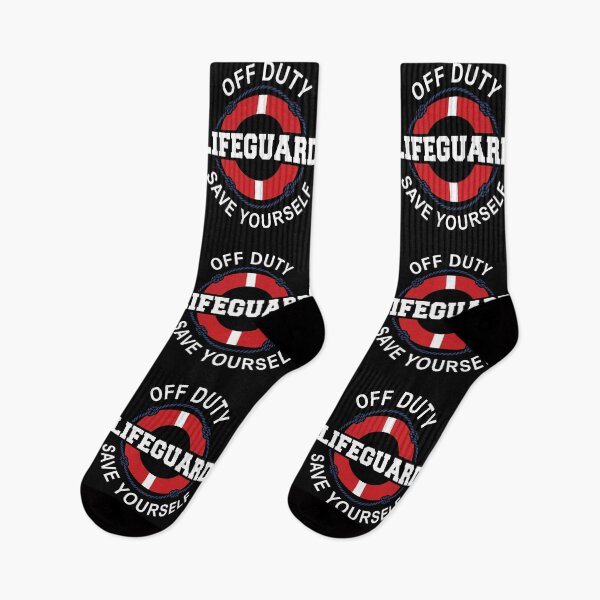 Item preview, Off Duty Lifeguard Save Yourself designed and sold by ArtSantosv.