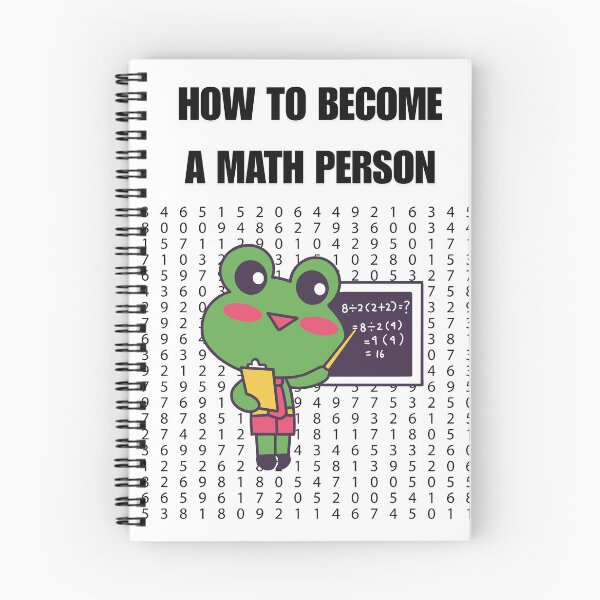 Item preview, How to Become a Math Person designed and sold by Brittainspires.