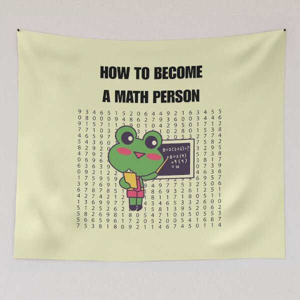 Item preview, How to Become a Math Person designed and sold by Brittainspires.