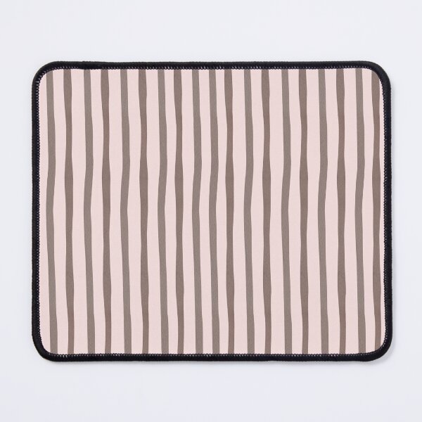 Item preview, Taupe and Pink Vertical Stripes Coquette Aesthetic Pattern | Modern Brown and Pink Striped Pattern Gift for Women | Retro Pink and Brown Striped Pattern for College Students designed and sold by VivaFy.
