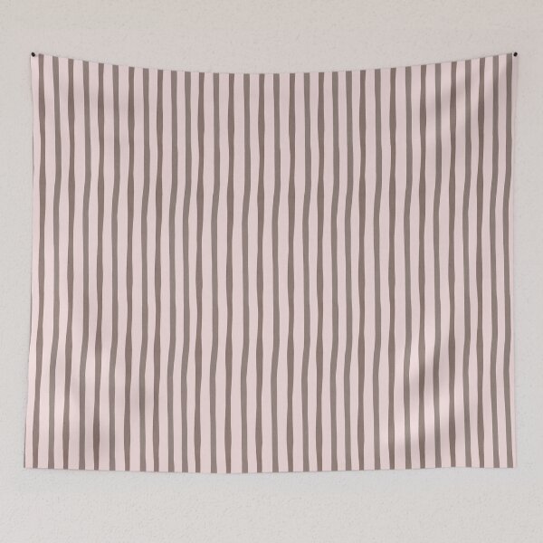 Item preview, Taupe and Pink Vertical Stripes Coquette Aesthetic Pattern | Modern Brown and Pink Striped Pattern Gift for Women | Retro Pink and Brown Striped Pattern for College Students designed and sold by VivaFy.