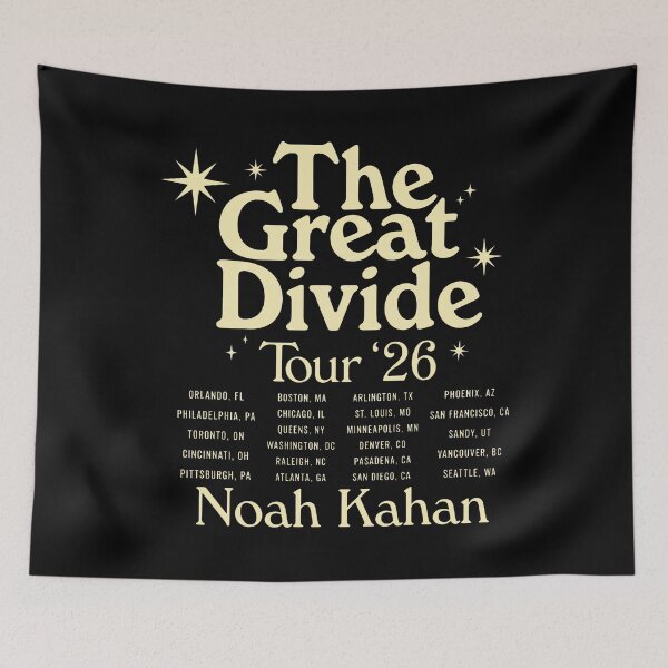 Item preview, Noah Kahan The Great Divide Tour 26 Official Concert Edited designed and sold by ArtSantosv.