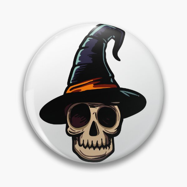 Item preview, Halloween skull, spooky witch skull designed and sold by katerynaS99.