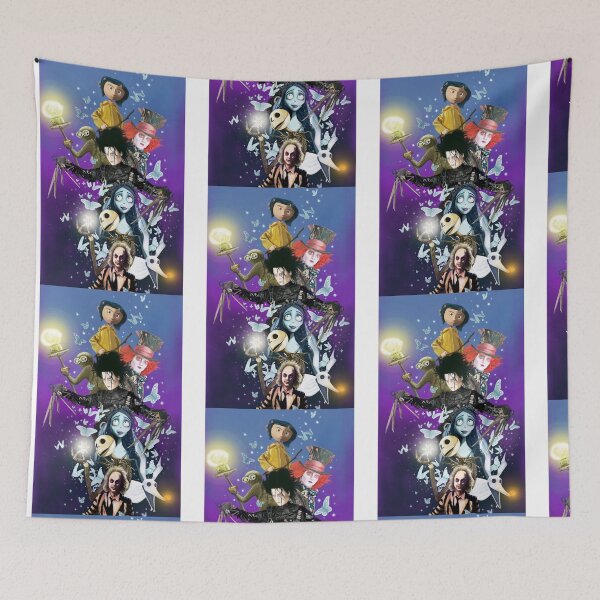 Item preview, The universe of Tim Burton and Johnny Depp designed and sold by Luluwis.