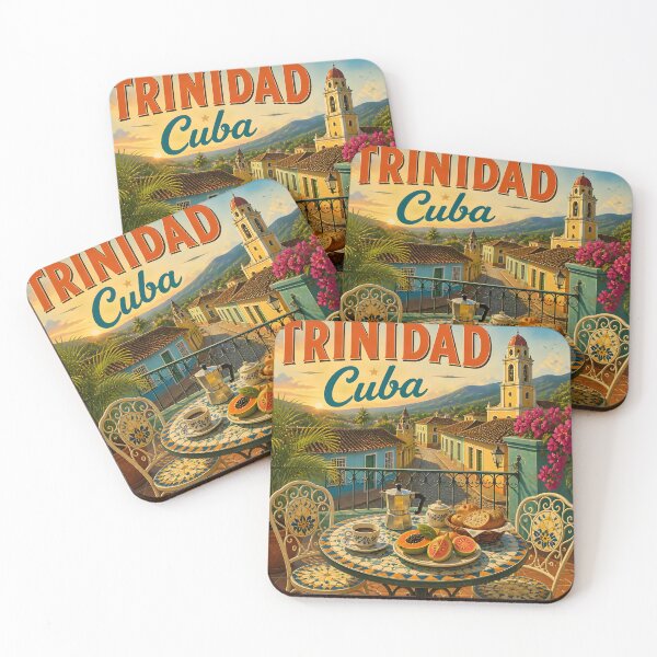 Item preview, Trinidad Cuba - Scenic Style Travel Poster designed and sold by LSVart.