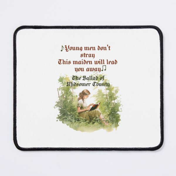 Item preview, The Ballad of Midsomer County (on White) designed and sold by PawsitiveMum3.
