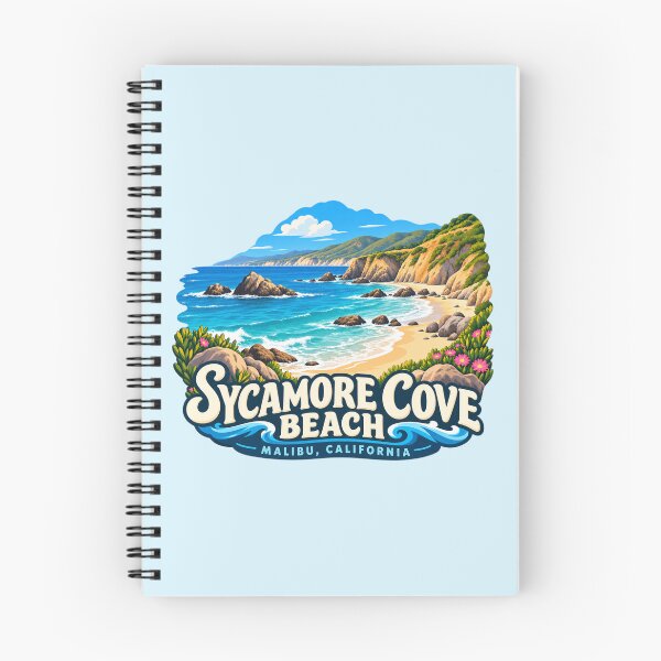Item preview, Sycamore Cove Beach, Malibu, California designed and sold by Myra365Art.