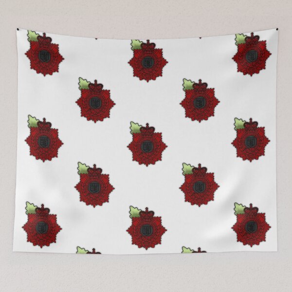 Item preview, Royal Logistics Corp Poppy Cap Badge designed and sold by Auburn-Art.