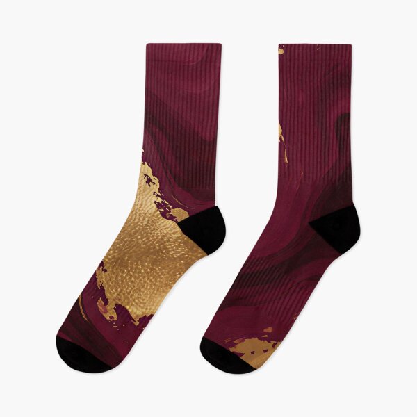 Item preview, Burgundy Gold Luxury Popular Collection designed and sold by TrendyDesigne412.