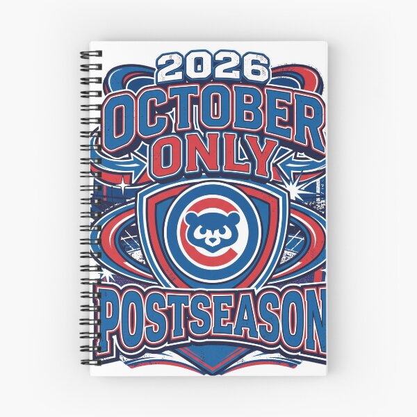 Item preview, October Only Cubs Postseason 2026 Baseball Fan designed and sold by world+167.