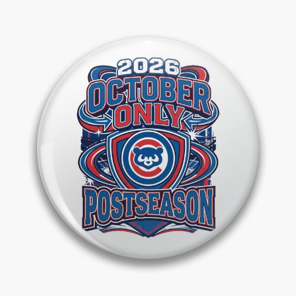 Item preview, October Only Cubs Postseason 2026 Baseball Fan designed and sold by world+167.