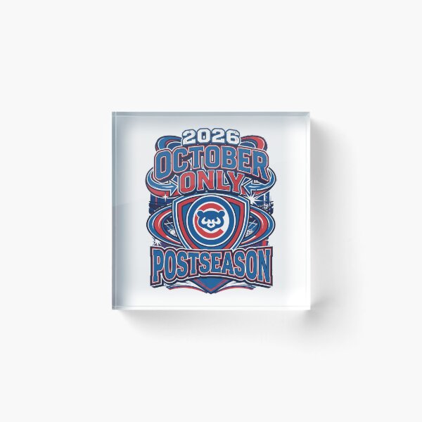Item preview, October Only Cubs Postseason 2026 Baseball Fan designed and sold by world+167.