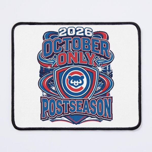 Item preview, October Only Cubs Postseason 2026 Baseball Fan designed and sold by world+167.
