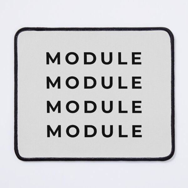 Item preview, MODULE Minimalist Typography Geometric Pattern designed and sold by Mono-Metric.