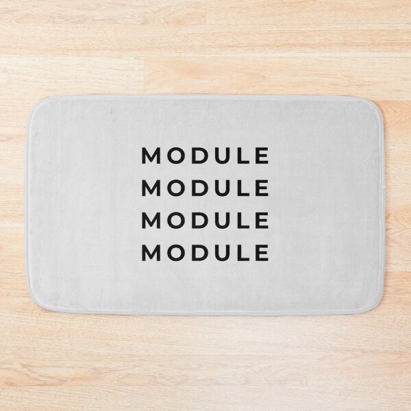 Item preview, MODULE Minimalist Typography Geometric Pattern designed and sold by Mono-Metric.