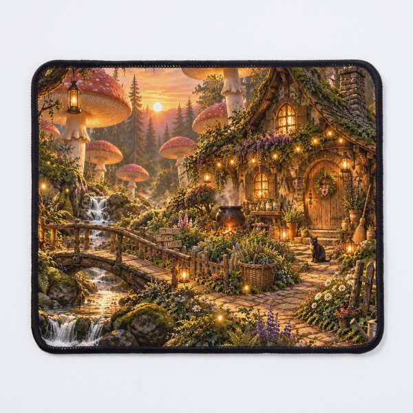 Item preview, Witch's cottage in the mushroom forest designed and sold by _ARLUNA_.