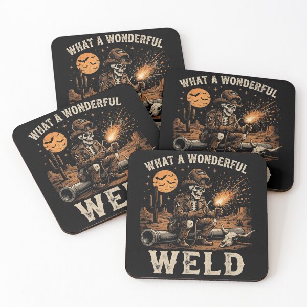 Item preview, What A Wonderful Weld Halloween Pipeline Cowboy Welder  designed and sold by Lulustarfox.