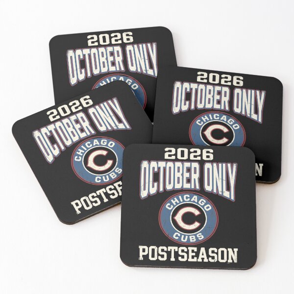 Item preview, October Only Cubs Postseason 2026 Baseball Fan designed and sold by world+167.