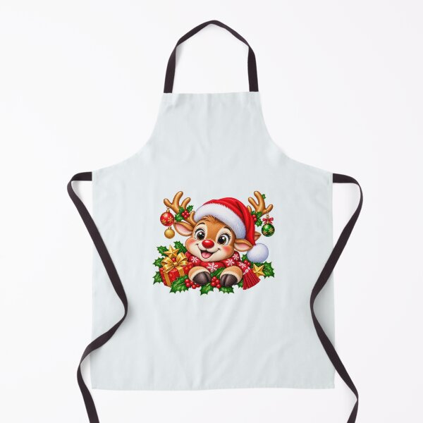 Item preview, Adorable Reindeer Christmas Holiday PNG Design designed and sold by annenambiro.