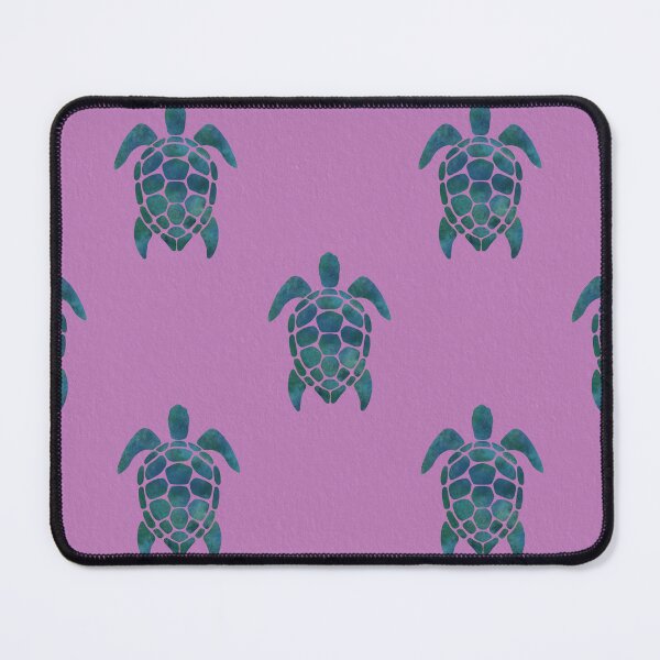 Item preview, Turtles pattern purple designed and sold by Ana Gorozpe.
