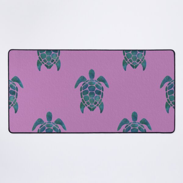 Item preview, Turtles pattern purple designed and sold by Ana Gorozpe.
