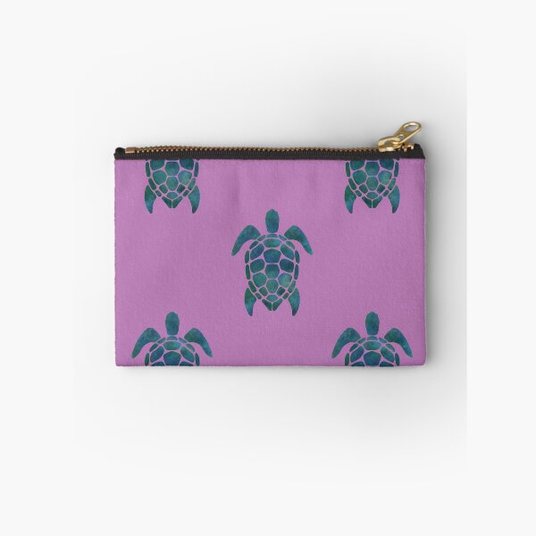 Item preview, Turtles pattern purple designed and sold by Ana Gorozpe.